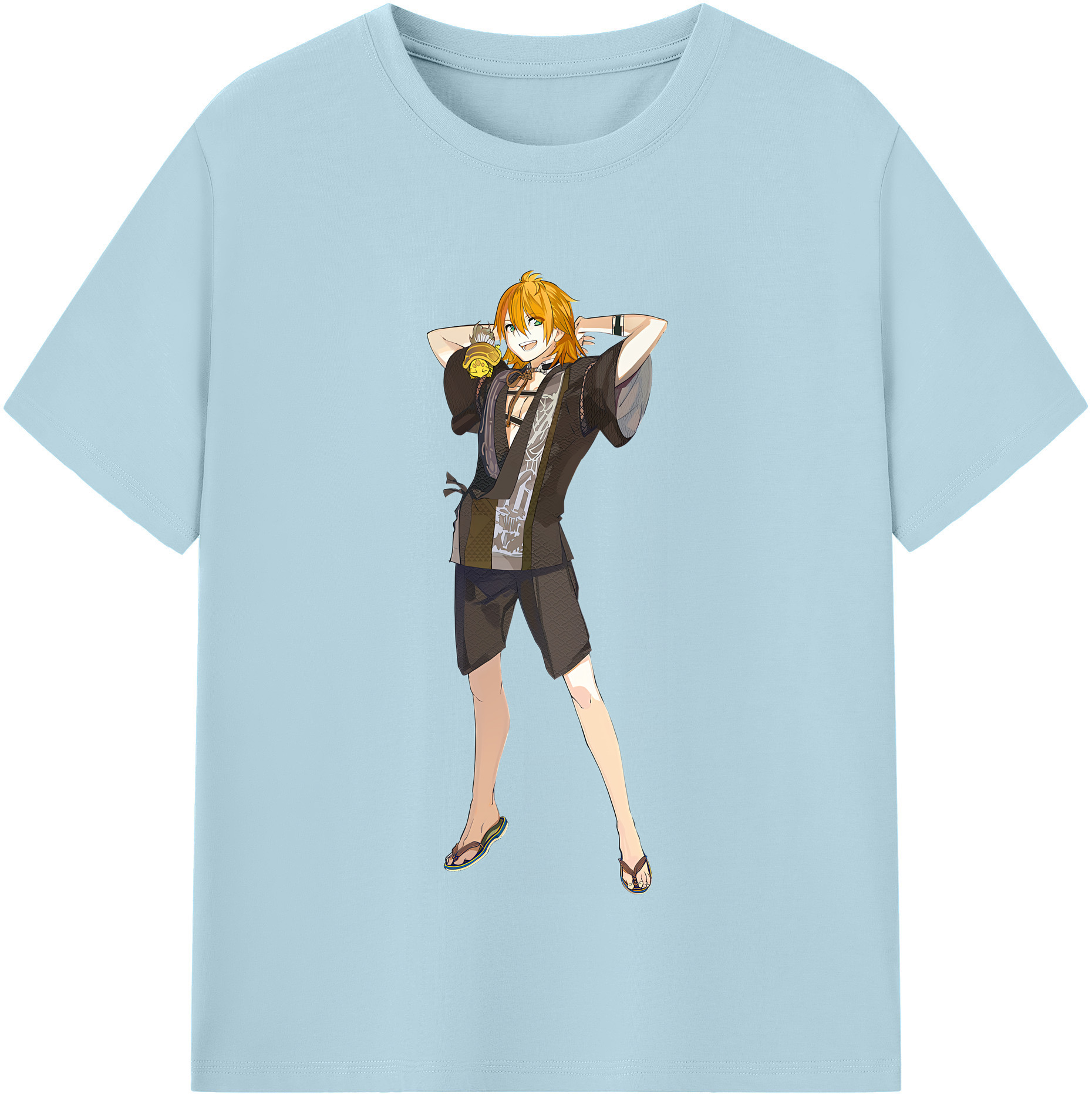 （画像用） 刀剣乱舞 Touken Ranbu 綿100％半袖Tシャツ（フロントプリント）